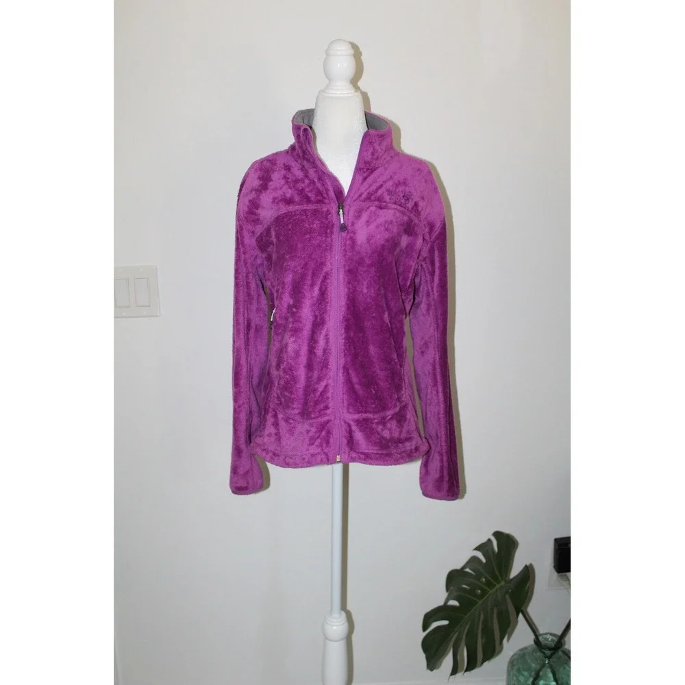 Mountain Hardwear Monkey Woman Fleece Jacket Purple Full Zip OL3866 Medium